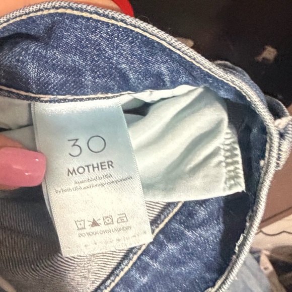 Mother High Waisted Study Hover in Treating Myself - Picture 9 of 9